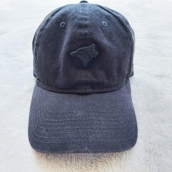 monochrome Blue Jays baseball hat black cap🐦 - Picture 1 of 4